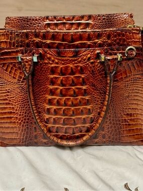 *Sale* Brahmin Priscilla Pecan Melbourne satchel